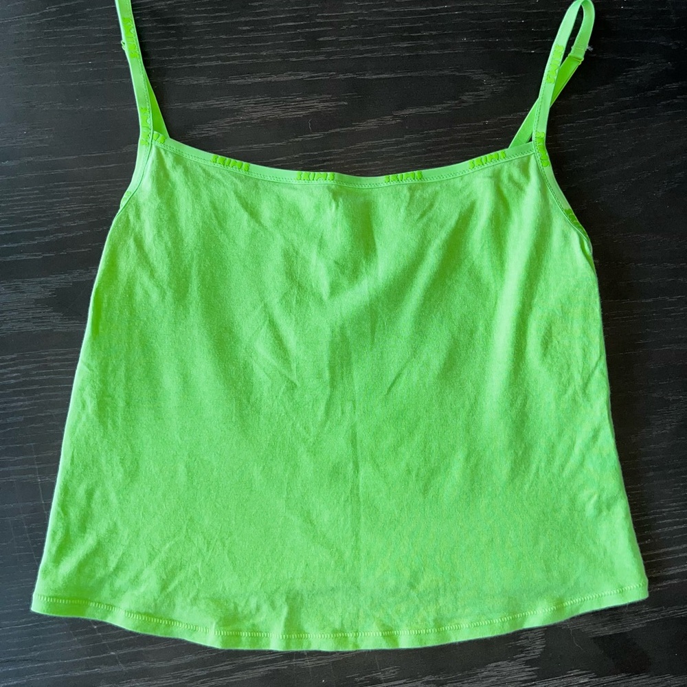SKIMS Bright Green Camisole Top